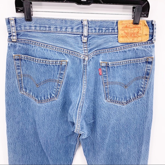 VINTAGE Levi’s 501XX Button Fly Jeans Size 36x38 - Picture 7 of 10